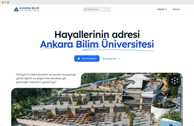 University Promotional Website